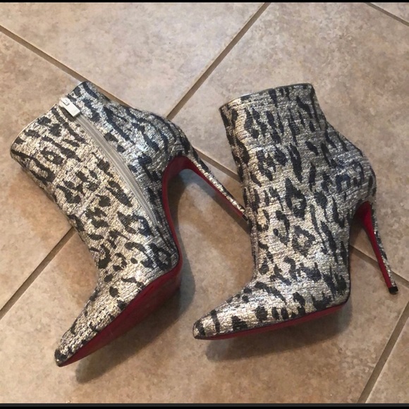 Louboutin leopard booties - Picture 2 of 6